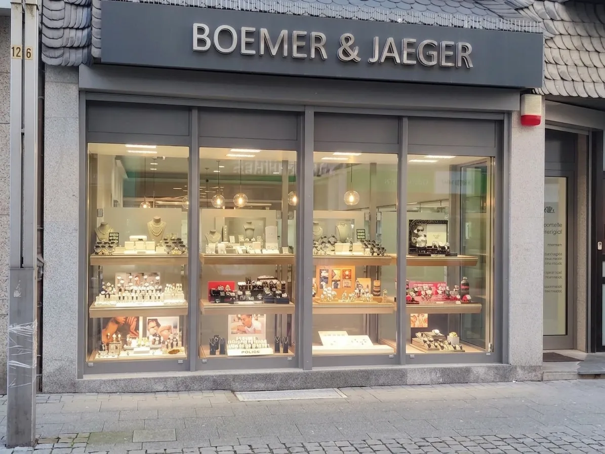Eingang von Boemer & Jaeger in der Friedrichstraße